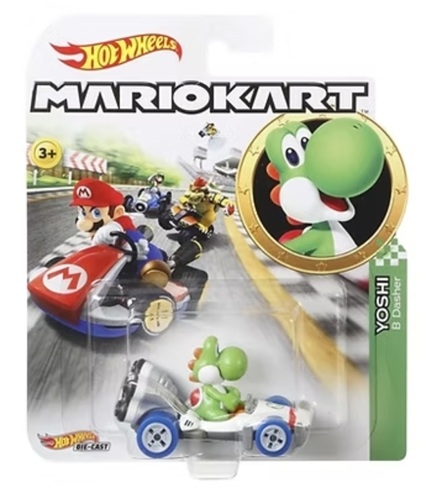 Hot Wheels Mario Kart Yoshi B-Dasher