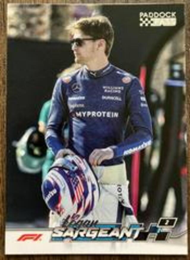 Topps F1: Paddock Pass 2024 Logan Sargeant #20