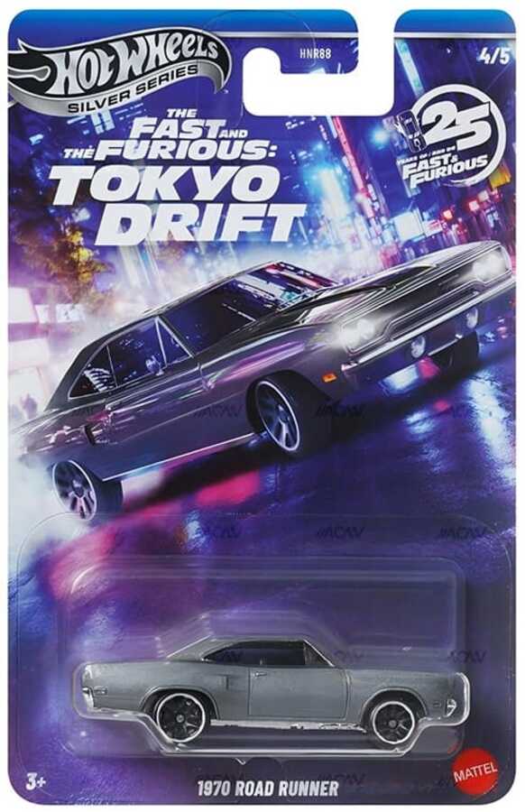 Hot Wheels Silver Series The Fast & The Furious: Tokyo Drift - 1970 Road Runner