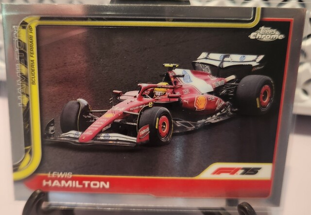 Lewis Hamilton #76 2025 Topps Chrome Formula 1