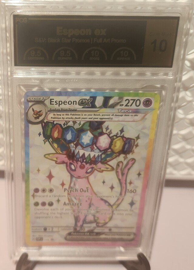 Pokemon TCG: Espeon Ex #175 Pokemon Promo Graded PCG 10