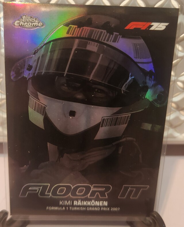 Kimi Raikkonen #FI-6 2025 Topps Chrome Formula 1 Floor It