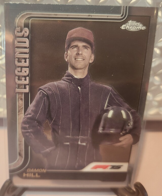 Damon Hill #150 2025 Topps Chrome Formula 1 Legends