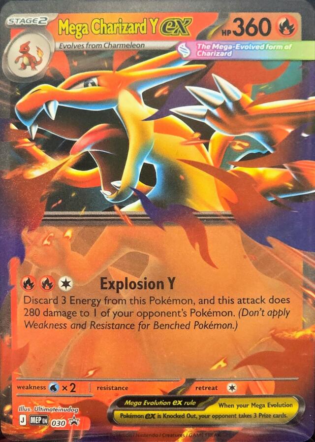 Pokemon TCG: Mega Charizard Y Ex #30 Pokemon Promo