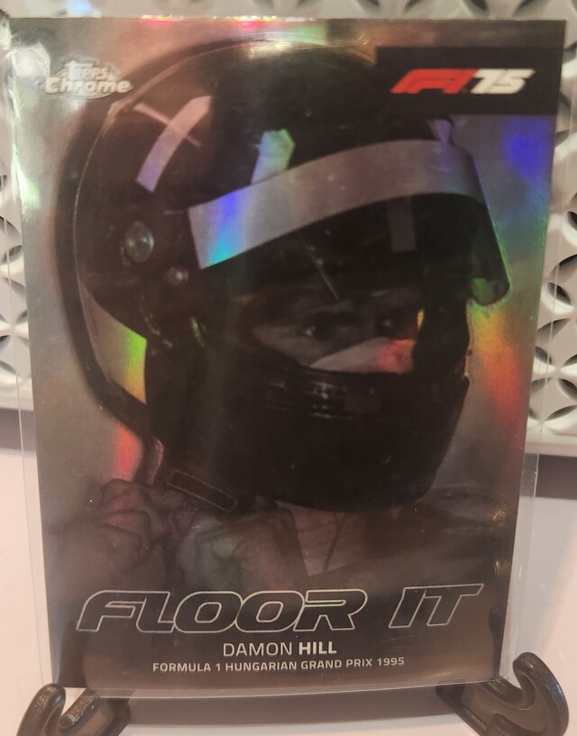 Damon Hill #FI-2 2025 Topps Chrome Formula 1 Floor It