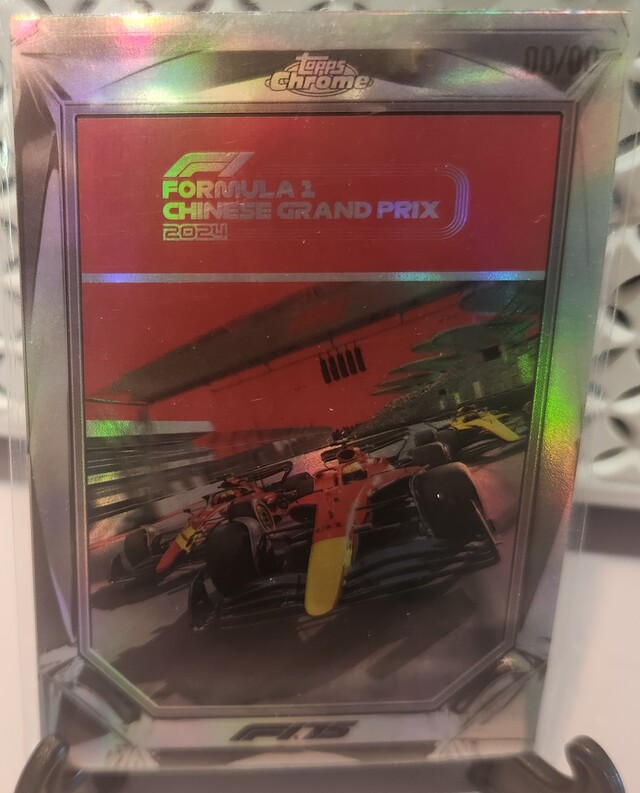 Formula 1 Chinese Grand Prix 2024 #F175-6 2025 Topps Chrome Formula 1 Diamond Drives