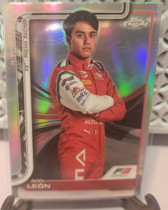 Noel Leon #43 2025 Topps Chrome Formula 1