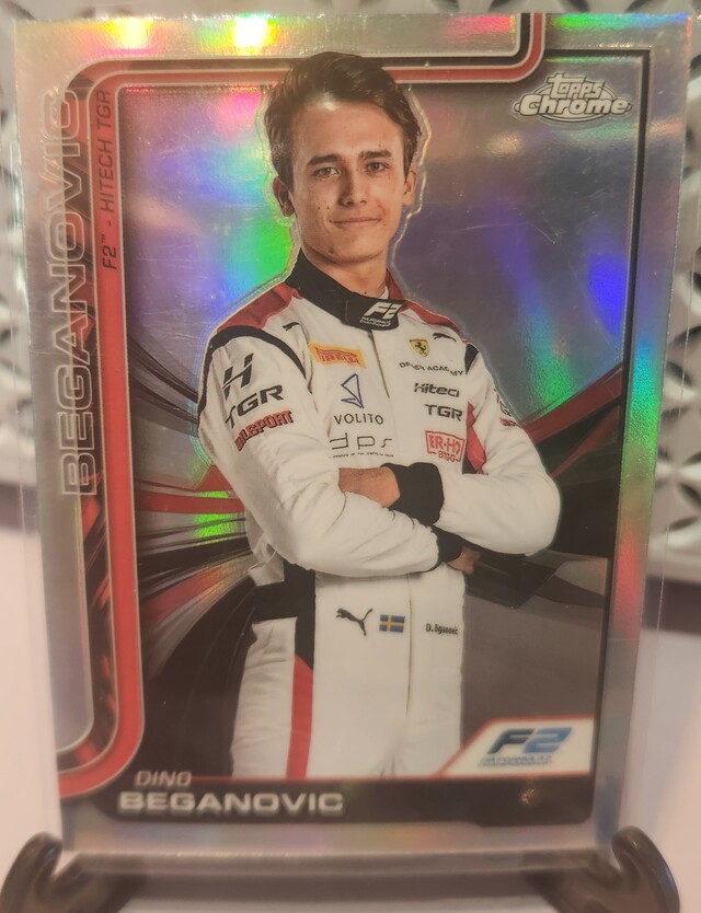 Dino Beganovic #27 2025 Topps Chrome Formula 1
