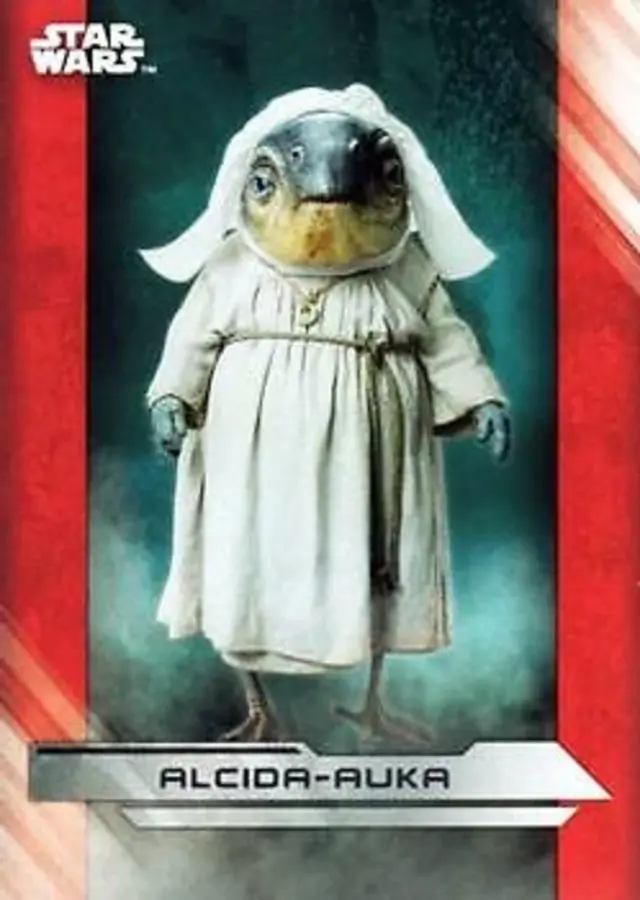 Topps Star Wars: The Last Jedi 2017 - Alcida-Auka #30