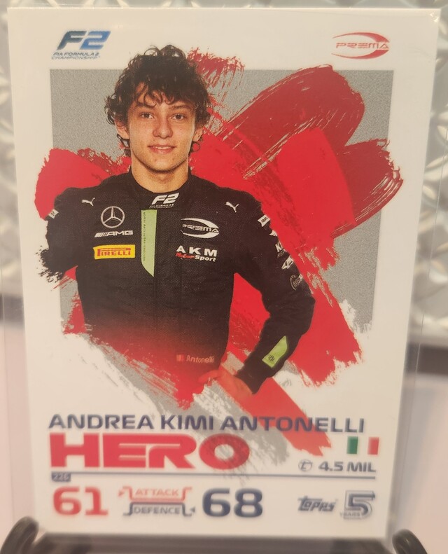 Andrea Kimi Antonelli #226 2024 Topps Turbo Attax Formula 1