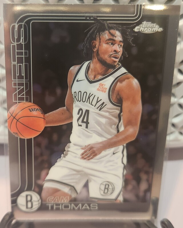 Cam Thomas #85 2025 Topps Chrome