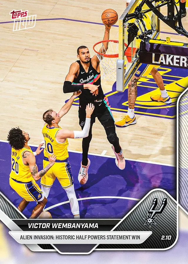Victor Wembanyama - 2025-26 NBA Topps NOW #170
