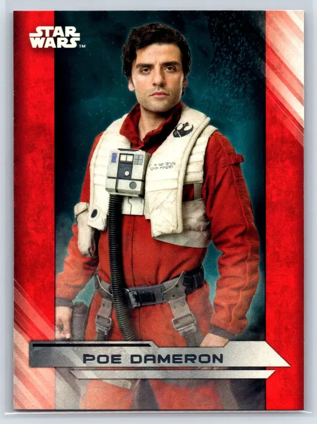 Topps Star Wars: The Last Jedi 2017 - Poe Dameron #6