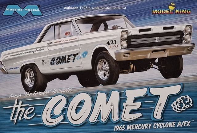 Moebius 1965 Mercury Cyclone A/FX The Comet 1/25 Scale