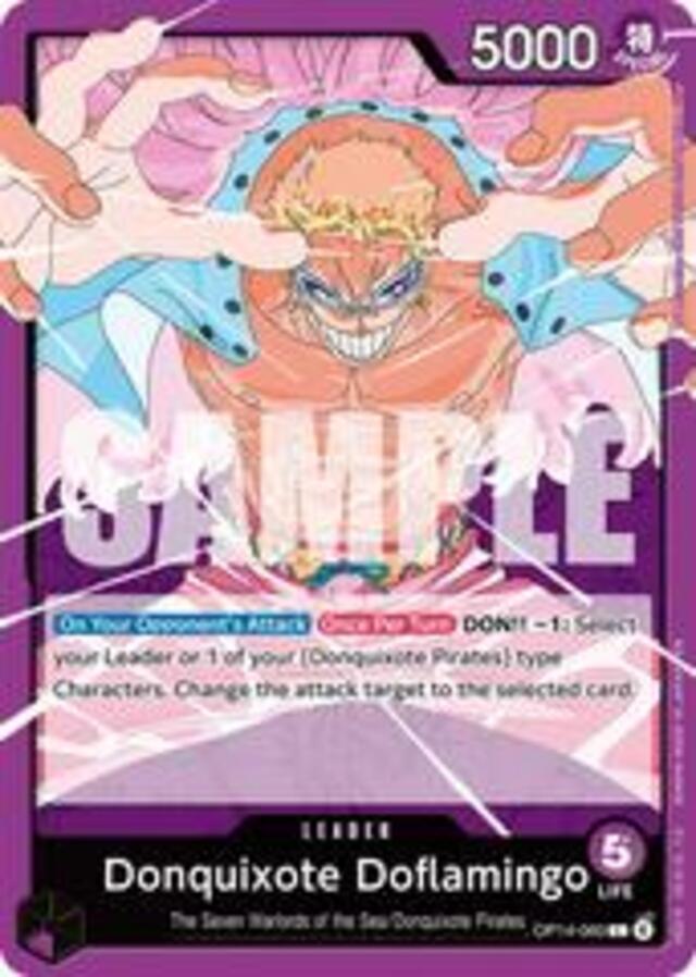 One Piece: Azure Sea's Seven - Donquixote Doflamingo #OP14-060