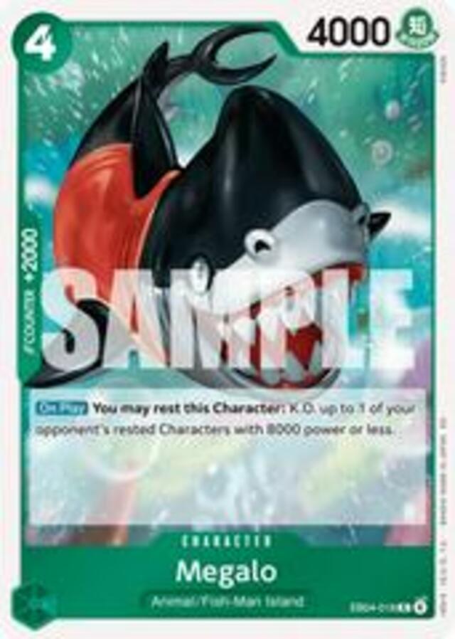 One Piece: Extra Booster - Megalo #EB04-018