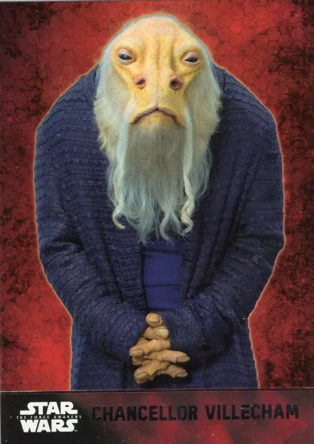 Topps Star Wars: The Force Awakens 2015 - Chancellor Villecham #42