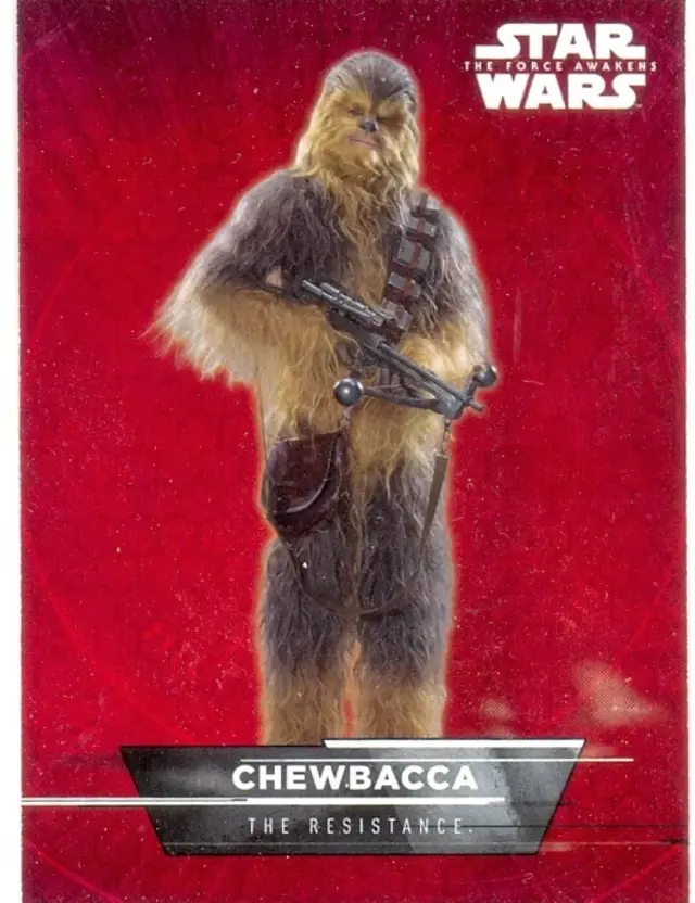 Topps Star Wars: The Force Awakens 2015 - Chewbacca Sticker Card #9