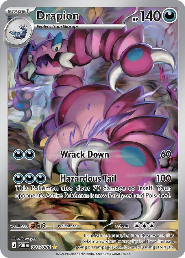 Pokemon TCG: Drapion 97/88 Perfect Order