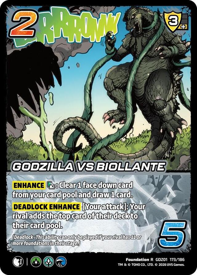 Godzilla: Reign Of Kaiju - Godzilla Vs Biollante #173/186
