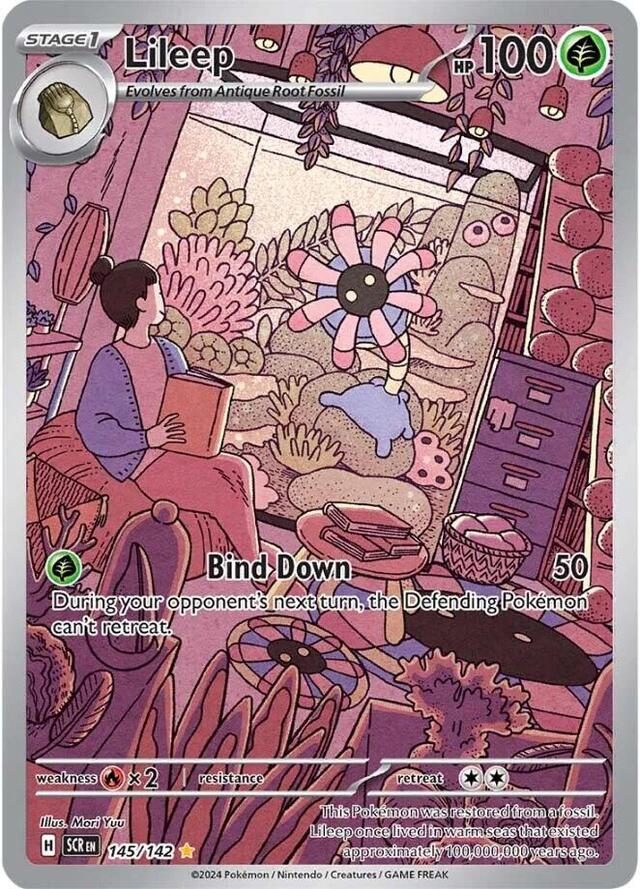 Pokemon TCG: Lileep #145/142 Pokemon Stellar Crown