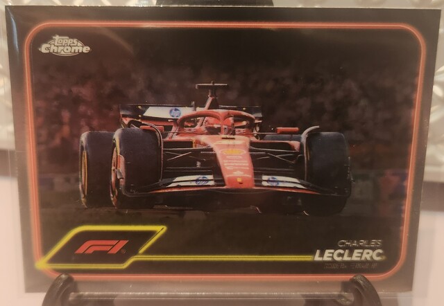 Charles Leclerc #75 2024 Topps Chrome Formula 1
