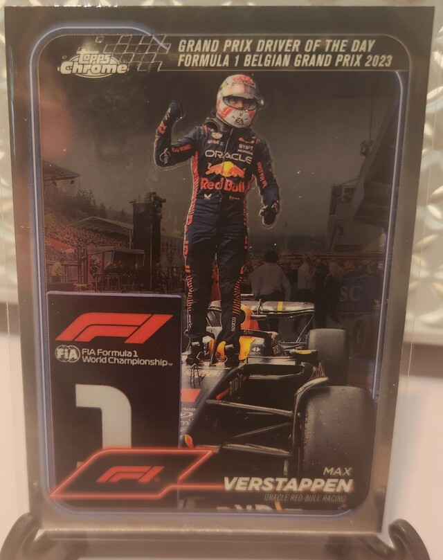 Max Verstappen #170 2024 Topps Chrome Formula 1
