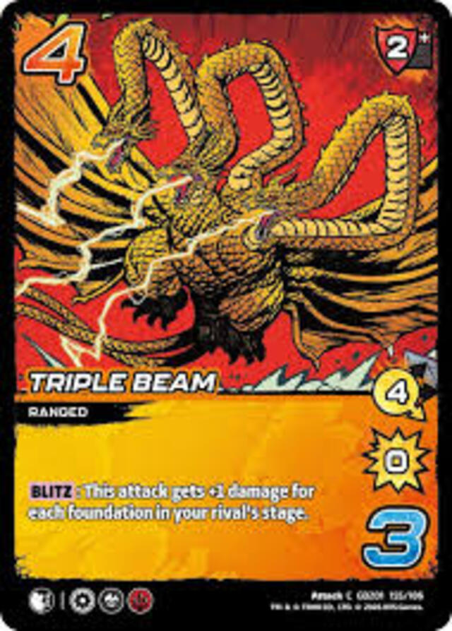 Godzilla: Reign Of Kaiju - Triple Beam #155/186