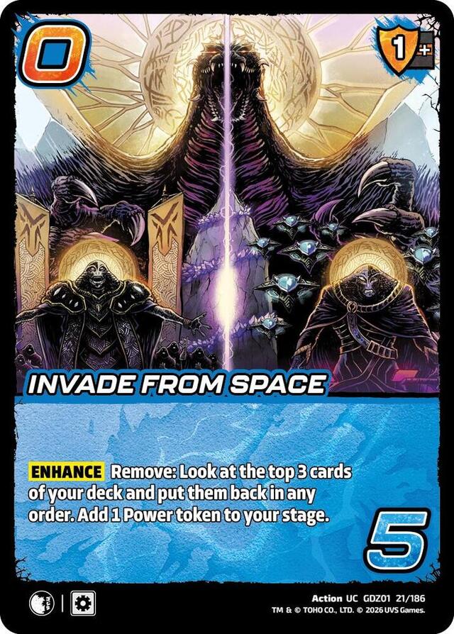 Godzilla: Reign Of Kaiju - Invade From Space #21/186
