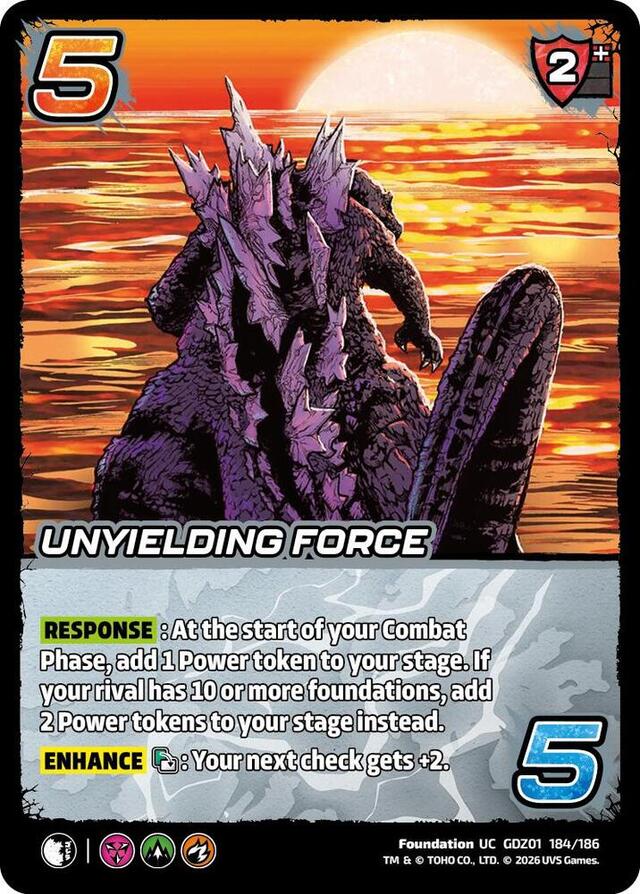Godzilla: Reign Of Kaiju - Unyielding Force #184/186