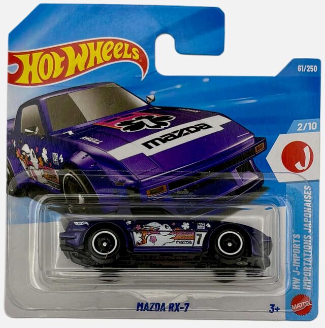 Hot Wheels J-Imports Mazda RX-7 Purple 2/10