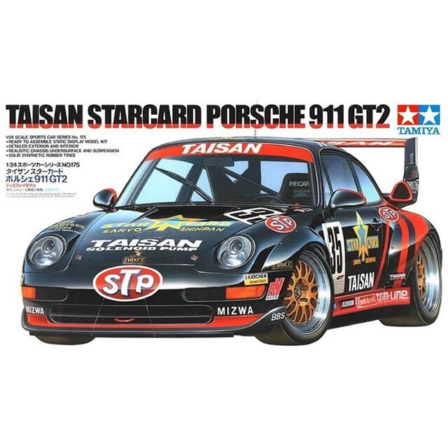 Taisan Starcard Porsche 911 GT2 - Tamiya Kitset 1/24