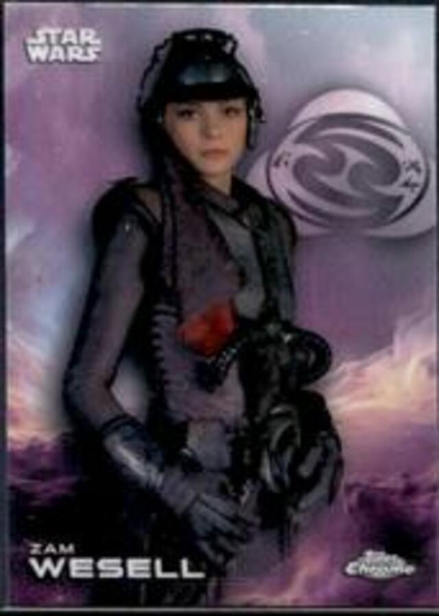 Topps Star Wars: Chrome 2025 - Zam Wesell #199 Rainbow Refractor