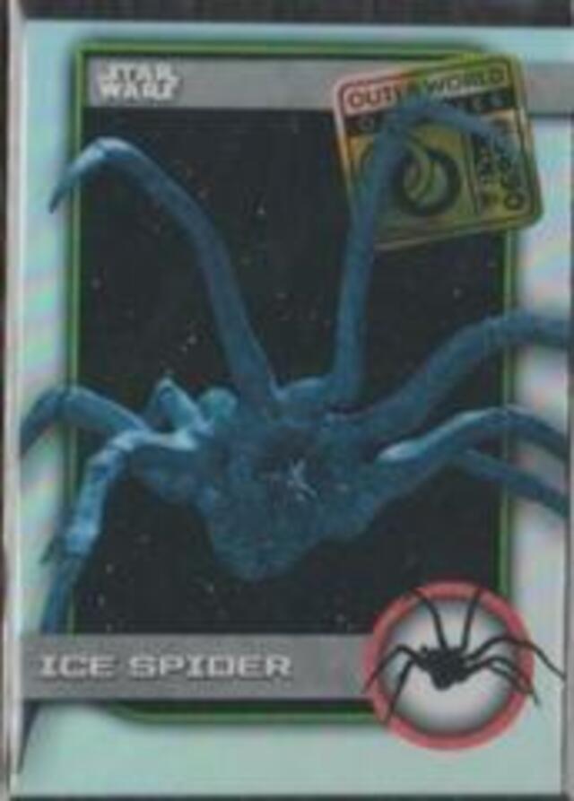Topps Star Wars: Chrome 2025 Ice Spider #UO-6 Outer World Oddities