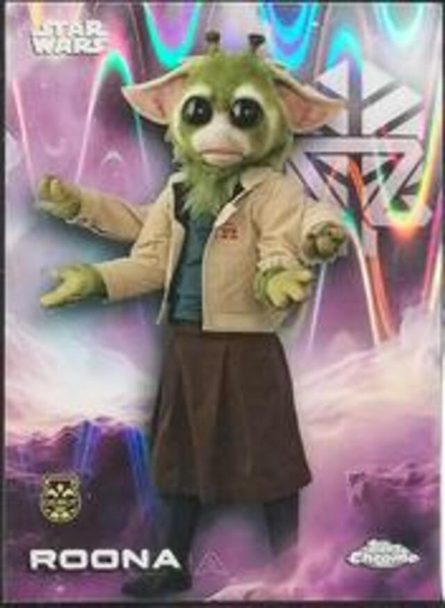 Topps Star Wars: Chrome 2025 Roona #157 Raywave Debut