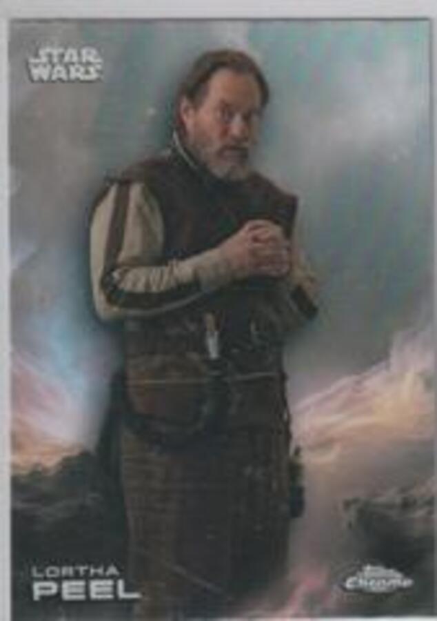 Topps Star Wars: Chrome 2025 Lortha Peel #132 Rainbow Refractor