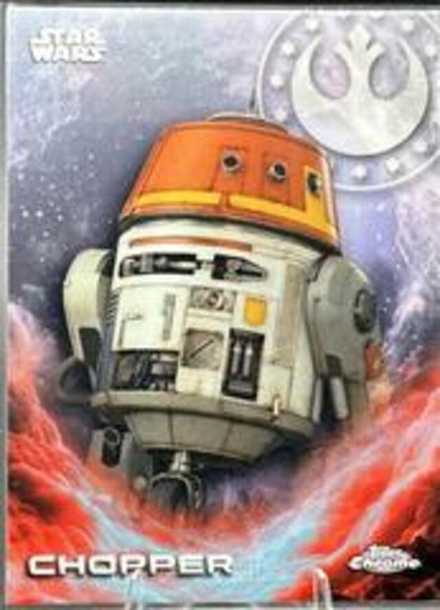 Topps Star Wars: Chrome 2025 Chopper #CE-12 Super Box Variation
