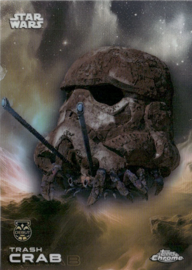 Topps Star Wars: Chrome 2025 - Trash Crab #100 Debut