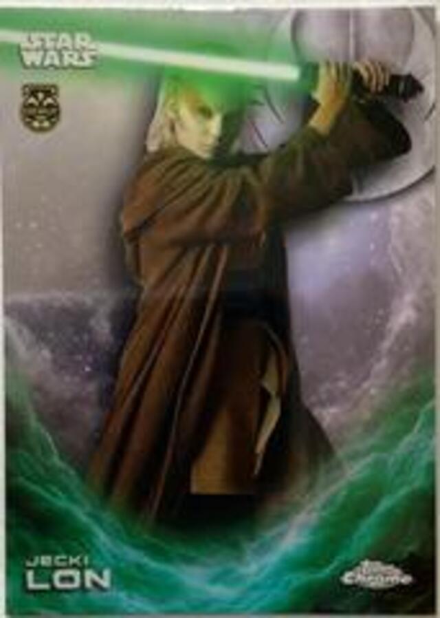 Topps Star Wars: Chrome 2025 - Jecki Lon #CE-28 Super Box Variation Debut