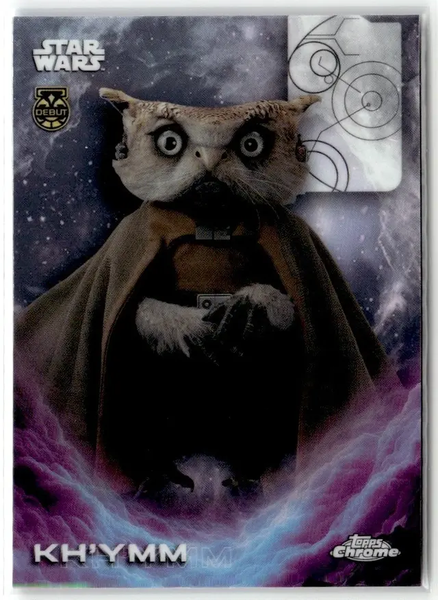 Topps Star Wars: Chrome 2025 - Kh'ymm #CE-33 Debut Super Box Variation