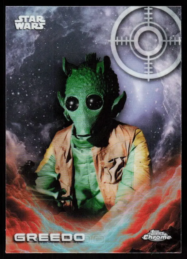 Topps Star Wars: Chrome 2025 - Greedo #CE-23 Super Box Variation