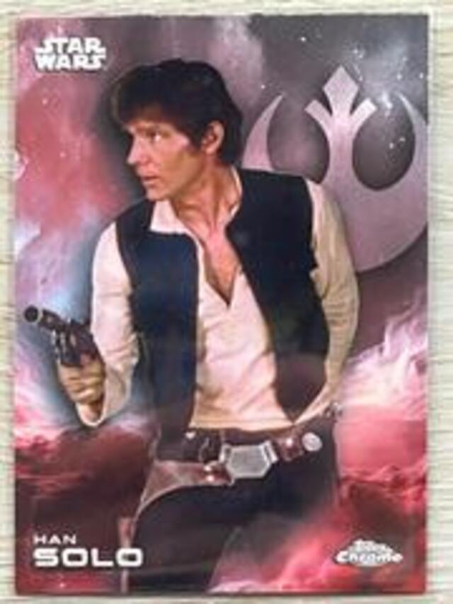 Topps Star Wars: Chrome 2025 - Han Solo #58