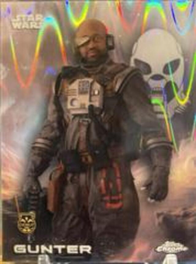 Topps Star Wars: Chrome 2025 - Gunther #57 Raywave Debut