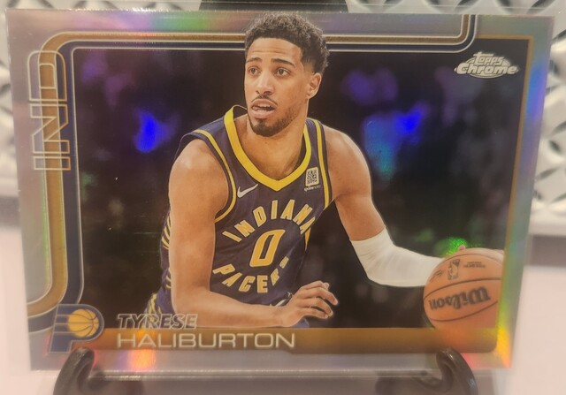 Tyrese Haliburton #3 2025 Topps Chrome