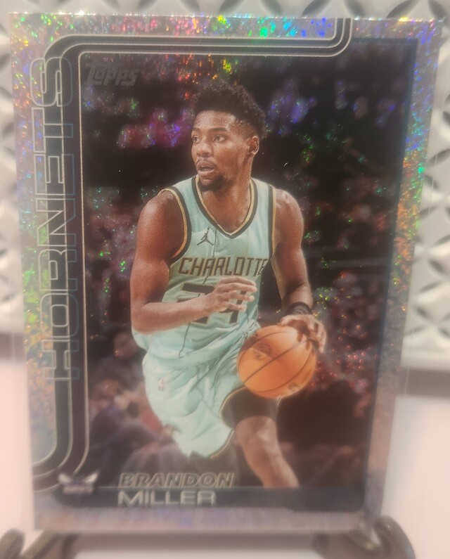 2025-26 Topps - Holo Foil - #68 Brandon Miller - Charlotte Hornets