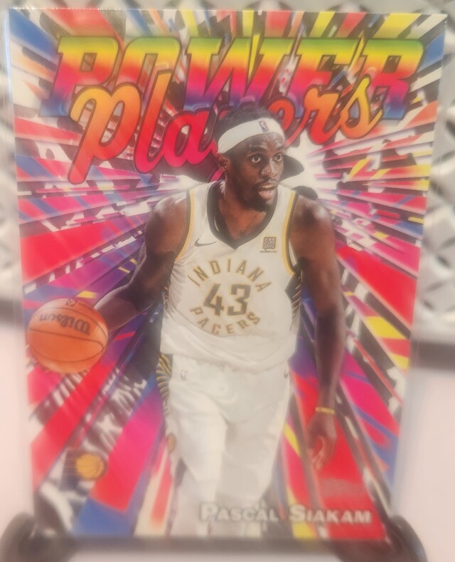 Pascal Siakam #PP-3 2025 Topps Power Player