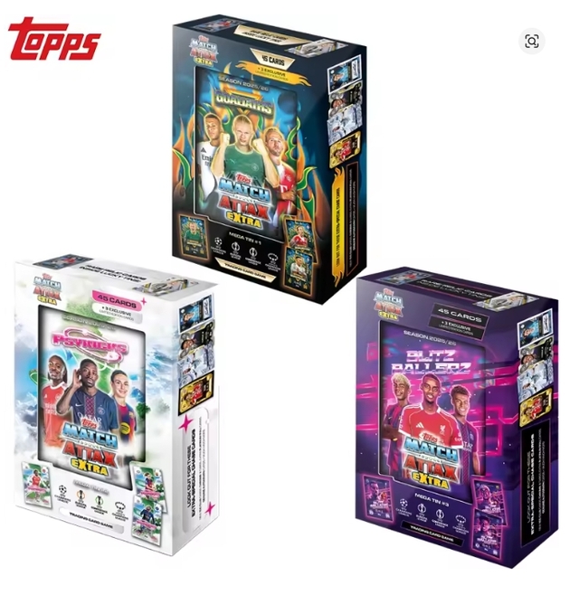 Topps UCC Match Attax EXTRA Champions League 2025/2026 Edition Mega Tin