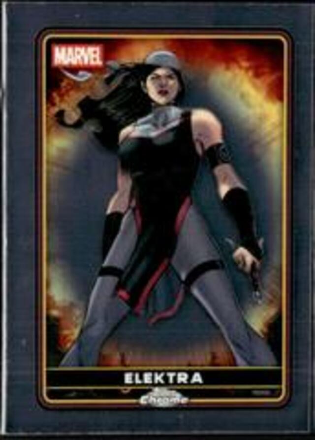 Topps Deadpool: Chrome 2025 - Elektra #17