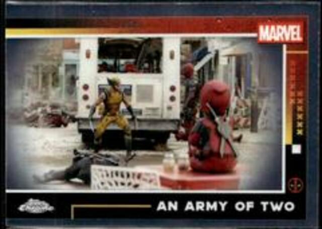 Topps Deadpool: Chrome 2025 - An Army Of Two #97