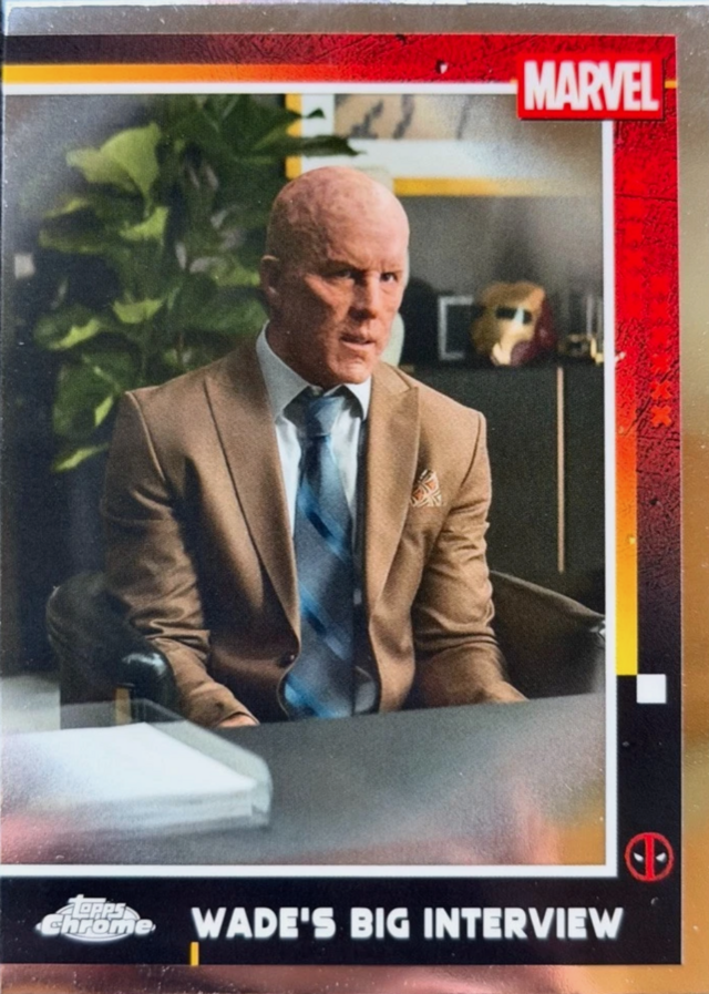 Topps Deadpool: Chrome 2025 - Wade's Big Interview #55